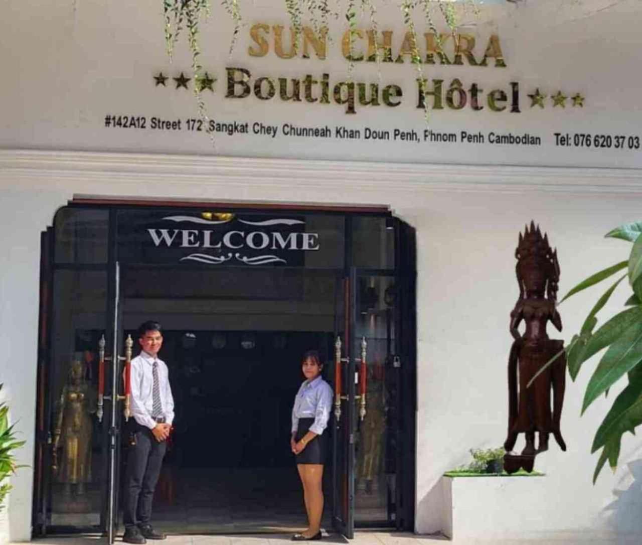 Sun Chakra Boutique Hotel Phnom Penh Eksteriør bilde